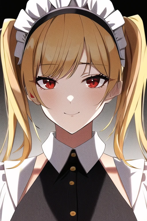 [NovelAI] twin tails woman cool cool maid outfit [Illustration]